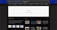 Desktop Screenshot of knightfurnich.com